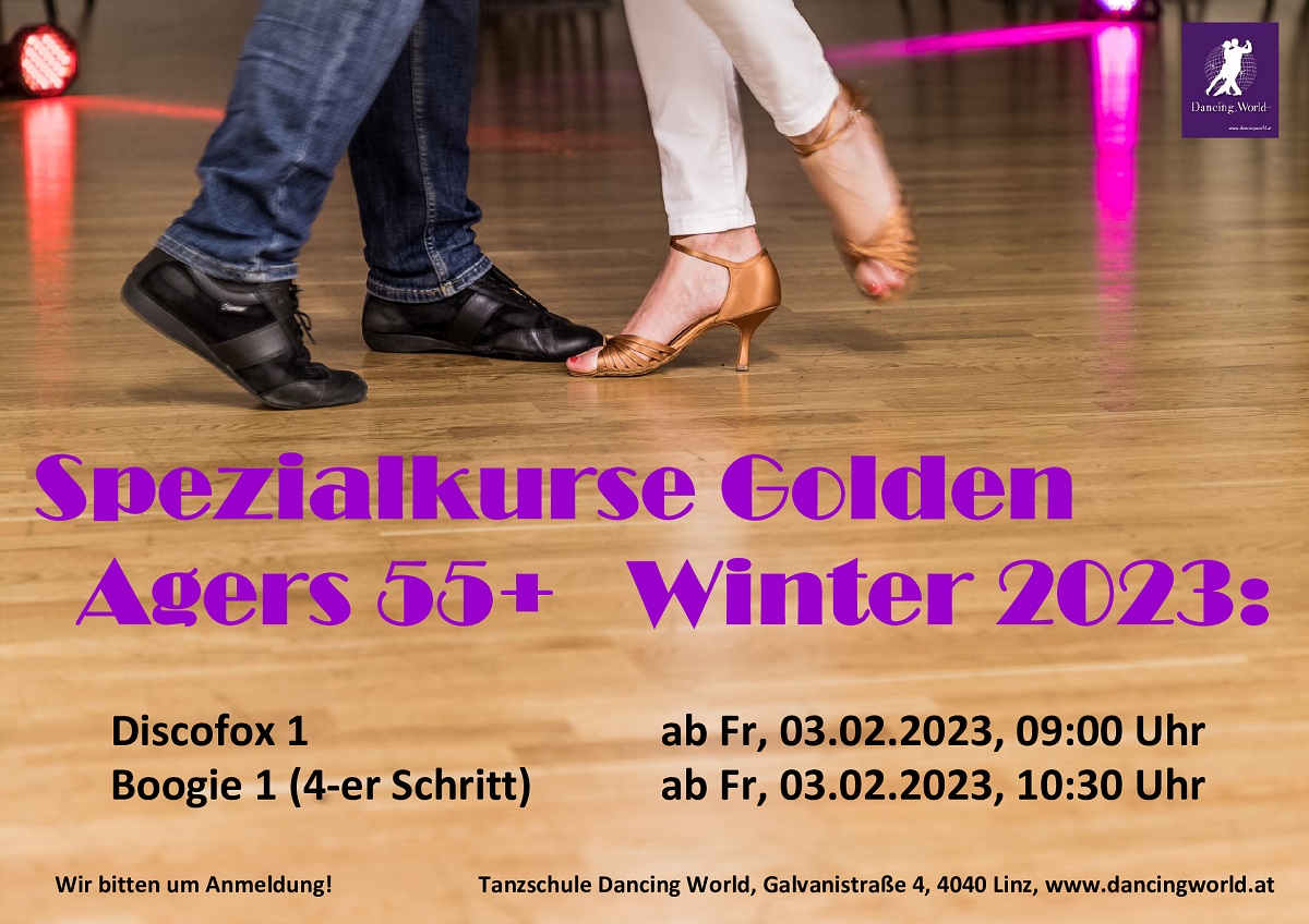 Read more about the article Boogie und Discofox speziell für Golden Agers
