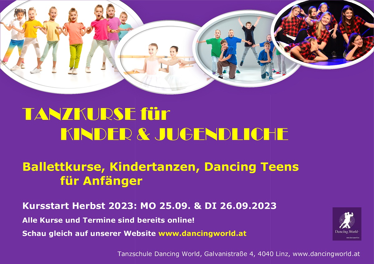 Tanzen für Kids und Teenager!