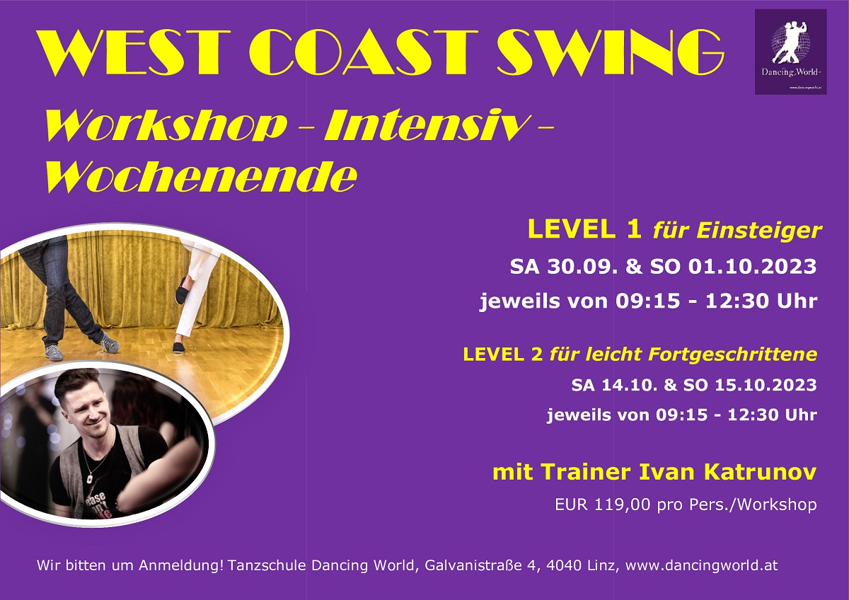 Read more about the article West Coast Swing Intensiv-Wochenende