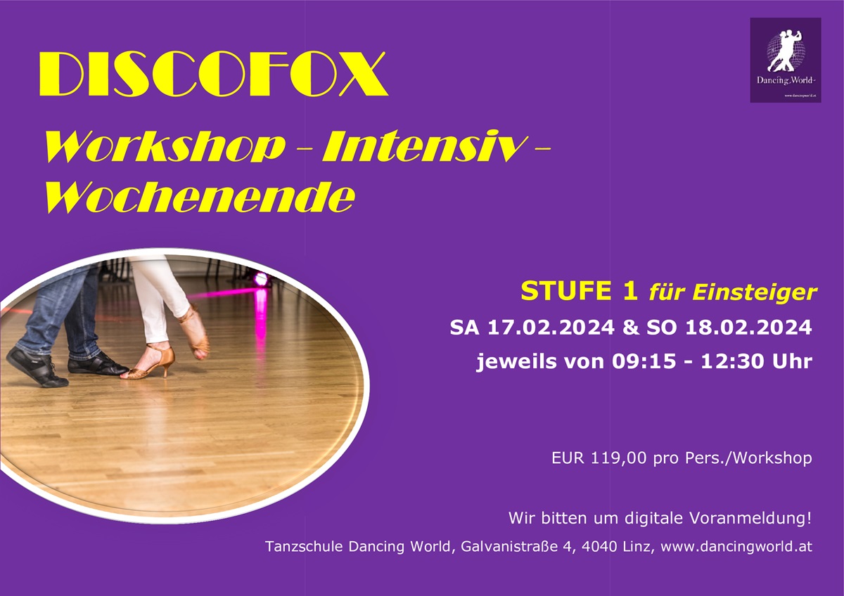 Discofox Wochenend-Workshop