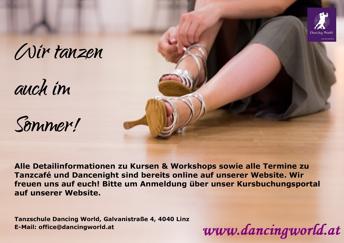 Wir tanzen auch im Sommer!