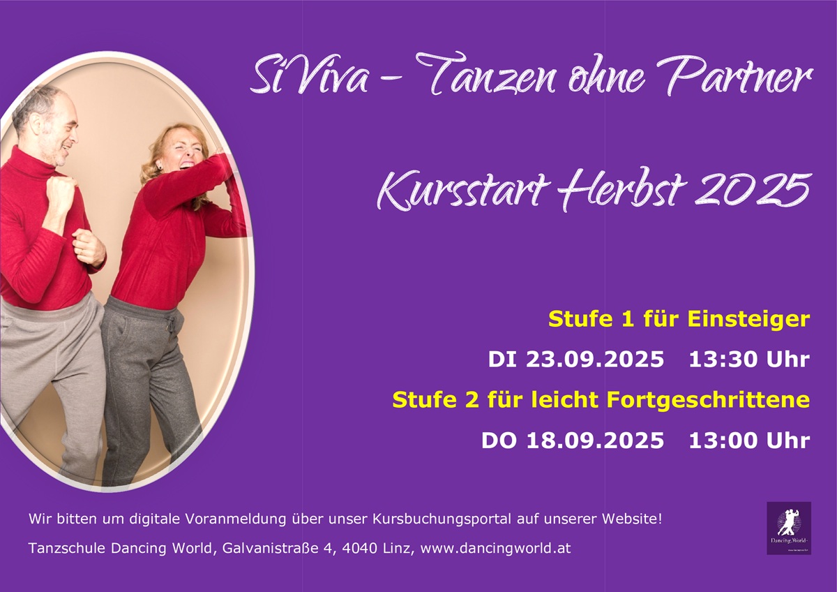 Tanzspaß ohne Partner: SiViva