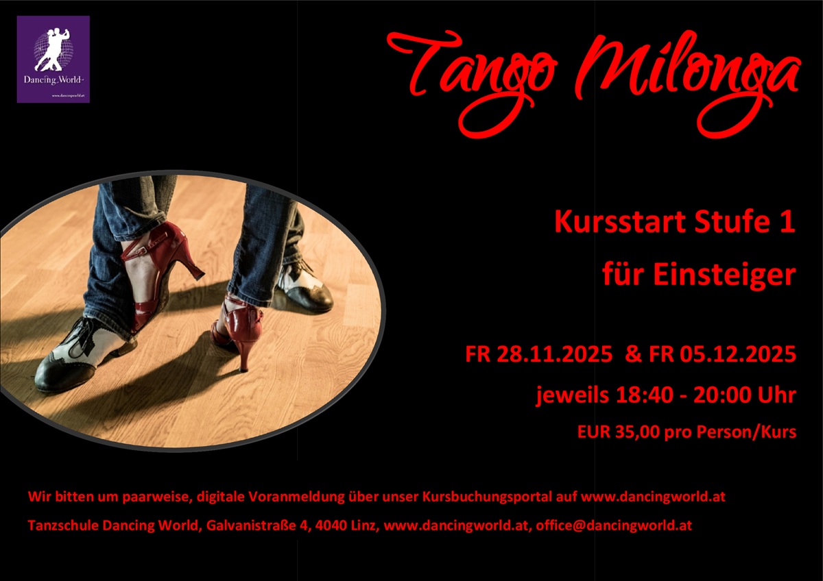 Read more about the article Tango Milonga für Einsteiger!