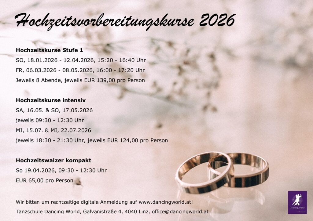 Winter 2025 Hochzeitstanzkurs hochzeitstanz