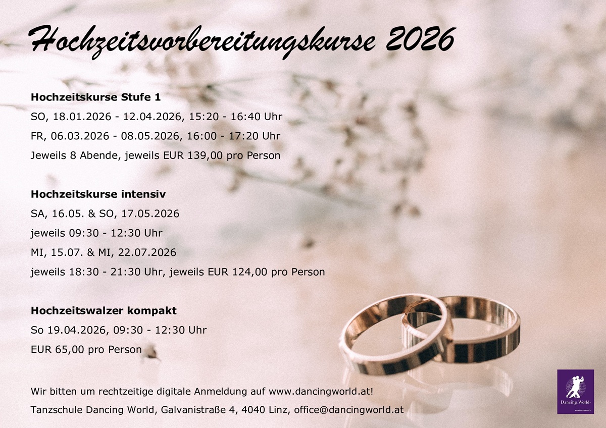 Hochzeitskurse