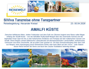 amalfi kueste tanzreise dancingworld