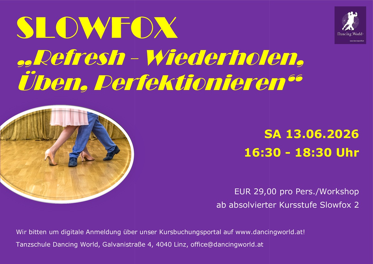 Read more about the article Slowfox REFRESH Workshop am 13.06.2026