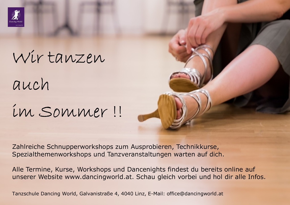Wir tanzen auch im Sommer