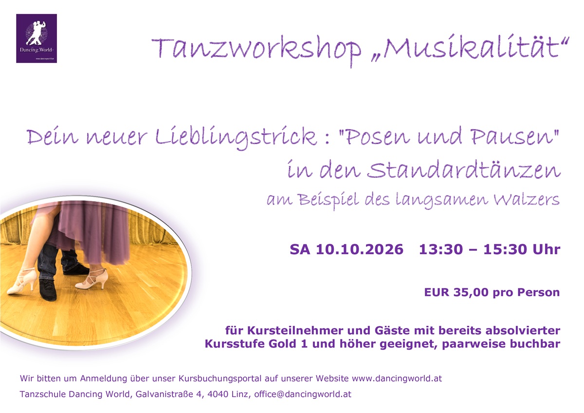 Technikworkshop Musikalität